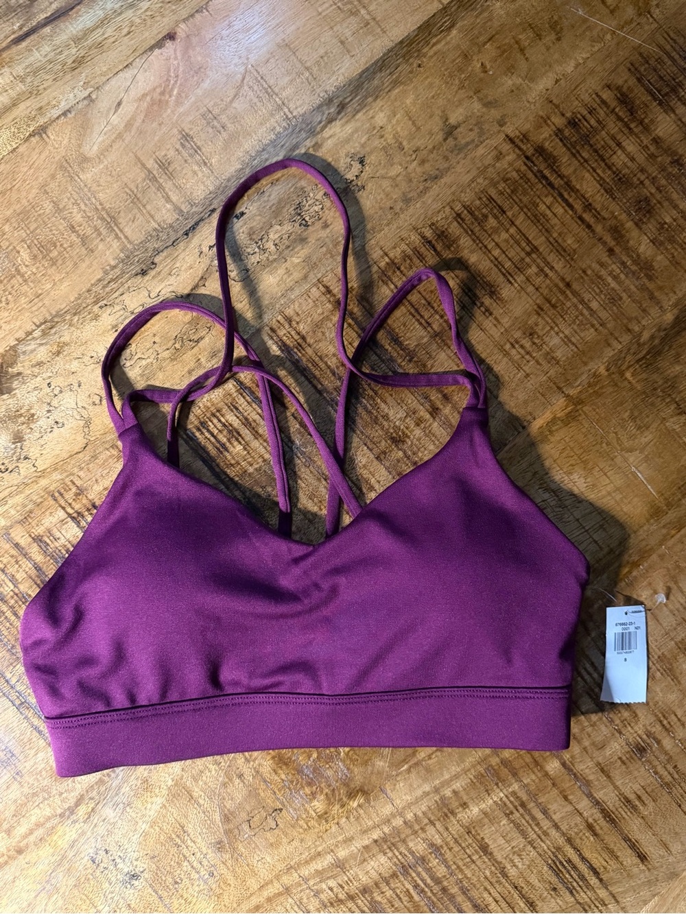 Old Navy Wireless Sports Bra - Plum
